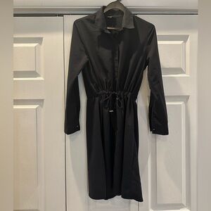 Black Shirtdress